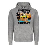 Cloud Rock sunrise sunburn sunset repeat Vintage Hoodie - JahusDesignShop