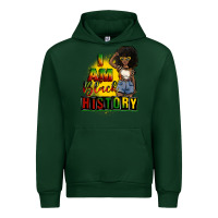 Forest Green i am black history juneteenth Urban Hoodie - CowGirlArtShop