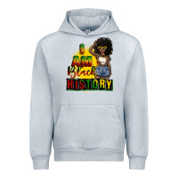 Heather Grey i am black history juneteenth Urban Hoodie - CowGirlArtShop