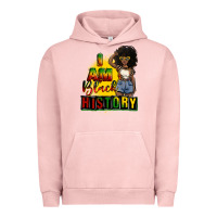 Pigment Salmon i am black history juneteenth Urban Hoodie - CowGirlArtShop