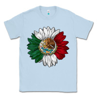 Dusty Blue mexico sunflower Classic Tee - AdoDesignShop
