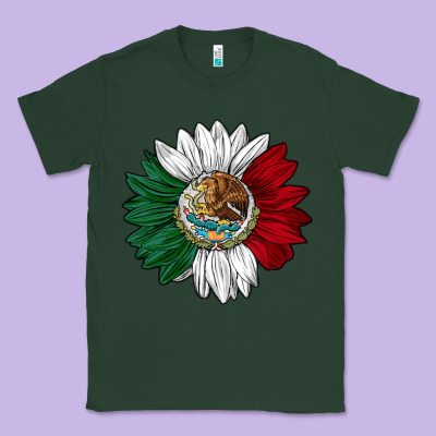 Mexico Sunflower Classic Tee Designed By Adodesignshop