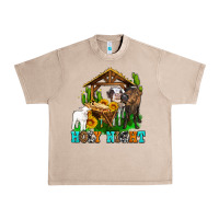 French Oak holy nıght cows and sunflowers Urban Heavy Tee - AdoDesignShop
