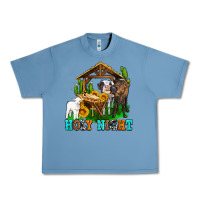 Pebble Blue holy nıght cows and sunflowers Urban Heavy Tee - AdoDesignShop