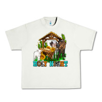 Pistachio holy nıght cows and sunflowers Urban Heavy Tee - AdoDesignShop