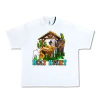 White holy nıght cows and sunflowers Urban Heavy Tee - AdoDesignShop