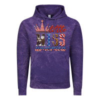 Cloud Purple little miss america Vintage Hoodie - HRA Design Shop