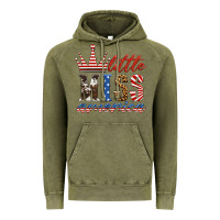 Vintage Olive little miss america Vintage Hoodie - HRA Design Shop