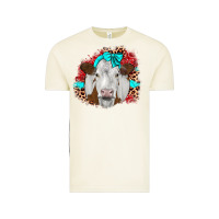 Vintage Arctic ribbon simmental leopard Vintage Tee - JahusDesignShop