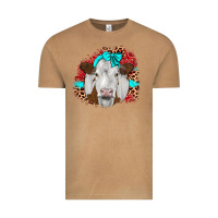 Vintage Camel ribbon simmental leopard Vintage Tee - JahusDesignShop