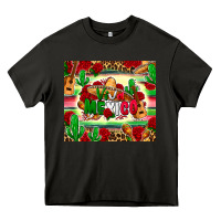 Asphalt viva mexico Heavy Core Tee - Zillion Design Studio