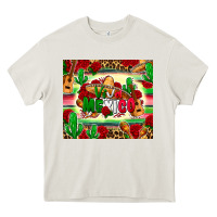 Cream viva mexico Heavy Core Tee - Zillion Design Studio