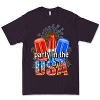 Plum party in the usa popsicles billie wilder Premium Tee - texasbilliewilder