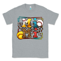 Heather Grey Baseball and Softball mimi Classic Tee - LillyAllenDesigns