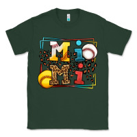 Sports Green Baseball and Softball mimi Classic Tee - LillyAllenDesigns