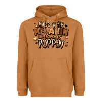 Meerkat made with melanin always poppin' Heavyweight Hoodie - LillyAllenDesigns