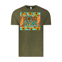 Vintage Olive Thanksgiving Turkey Vintage Tee - Artiststas