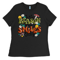 Black be the reason someone smiles today Ladies Tee - MaliasSmallBusiness