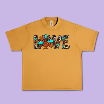 Love Turkey Urban Heavy Tee Designed By Jahusdesignshop