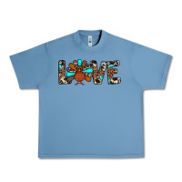 Pebble Blue love turkey Urban Heavy Tee - JahusDesignShop