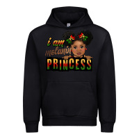 Black i am melanin princess black peekaboo Urban Hoodie - CowGirlArtShop