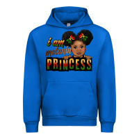 Cobalt i am melanin princess black peekaboo Urban Hoodie - CowGirlArtShop