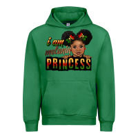 Emerald i am melanin princess black peekaboo Urban Hoodie - CowGirlArtShop