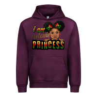 Mauve Wine i am melanin princess black peekaboo Urban Hoodie - CowGirlArtShop