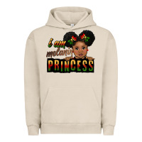 Pigment French Oak i am melanin princess black peekaboo Urban Hoodie - CowGirlArtShop