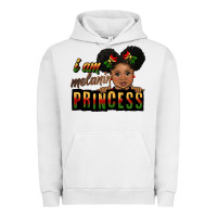 Pigment Lunar Rock i am melanin princess black peekaboo Urban Hoodie - CowGirlArtShop