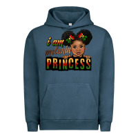 Pigment Midnight Navy i am melanin princess black peekaboo Urban Hoodie - CowGirlArtShop