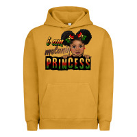 Pigment Peanut Butter i am melanin princess black peekaboo Urban Hoodie - CowGirlArtShop