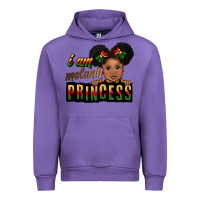 Tulip i am melanin princess black peekaboo Urban Hoodie - CowGirlArtShop