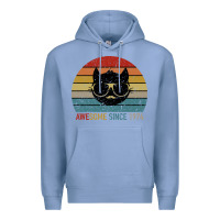 Colony Blue Awesome Since 1974 Premium Hoodie - Bettercallsaul