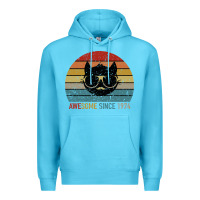 Ocean Blue Awesome Since 1974 Premium Hoodie - Bettercallsaul