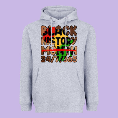 Black History Month Heavyweight Hoodie Designed By Lillyallendesigns