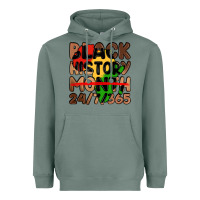 Sage black history month Heavyweight Hoodie - LillyAllenDesigns