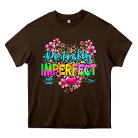 Chocolate Brown perfectly imperfect Heavy Core Tee - texasbilliewilder