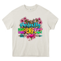 Cream perfectly imperfect Heavy Core Tee - texasbilliewilder