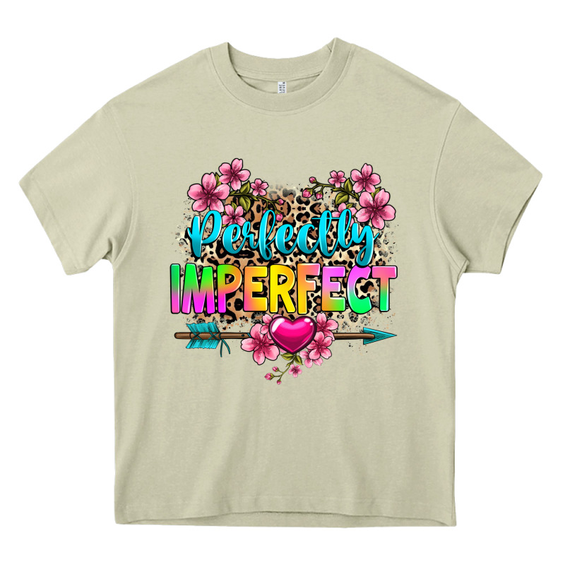 Perfectly Imperfect Heavy Core Tee by texasbilliewilder | Teevron
