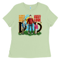 Matcha a sons first hero a daughters first love Ladies Tee - JahusDesignShop