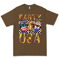 Cacao party in the usa with leopard Premium Tee - texasbilliewilder
