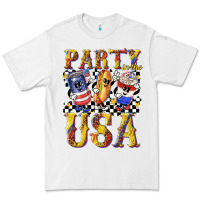 White party in the usa with leopard Premium Tee - texasbilliewilder