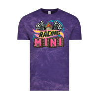 Cloud Purple racing mini with racing oto equipment Vintage Tee - AdoDesignShop