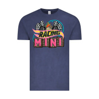 Vintage Denim racing mini with racing oto equipment Vintage Tee - AdoDesignShop