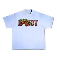 Grape Ice Christmas Howdy Bronco Rodeo Urban Heavy Tee - JahusDesignShop