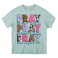 Arona pray on it pray over it pray throught it Heavy Core Tee - texasbilliewilder
