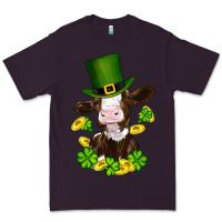 Plum st patricks day cow Premium Tee - RanaPortraitStore