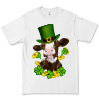 White st patricks day cow Premium Tee - RanaPortraitStore