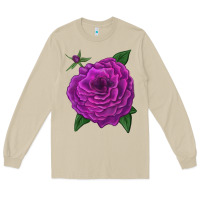 Mushroom Celestial Rose Long Sleeve Tee - LillyAllenDesigns